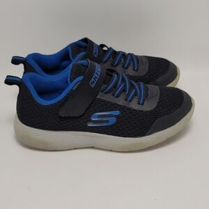 Skechers Boys Dyna Lite Sneakers Black and Blue Size 3